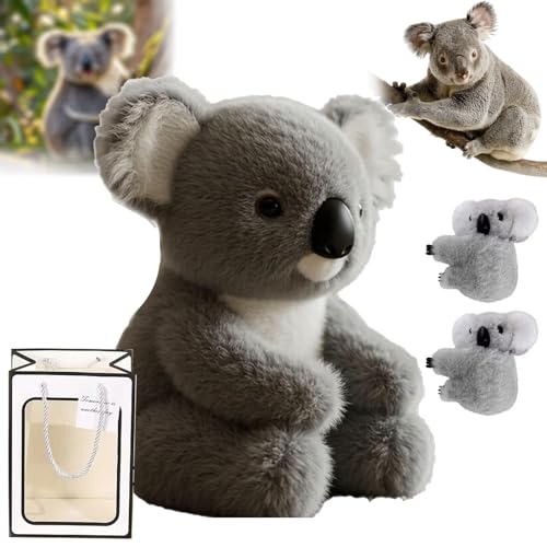 Koaly - The Koaly Emotional Healing on Demand,Ultra-Soft Koalys Ai Plush Mimics The Matural Movements Like a Real Koala,Washable Sensory Comfort,Loneliness Relief (1pcs) von SiQiYu