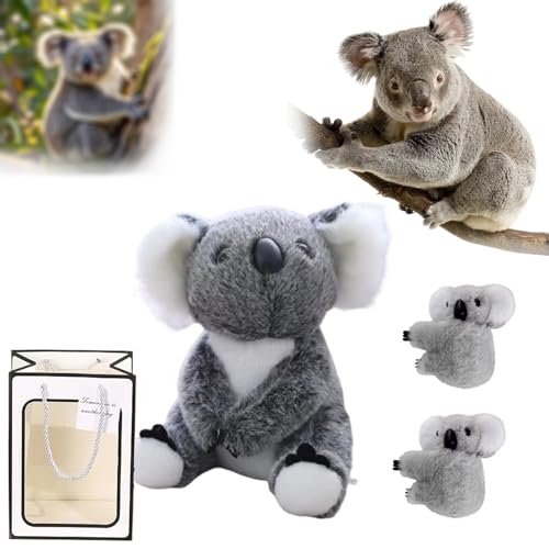 Koaly - The Koaly Emotional Healing on Demand,Ultra-Soft Koalys Ai Plush Mimics The Matural Movements Like a Real Koala,Washable Sensory Comfort,Loneliness Relief (Koala) von SiQiYu