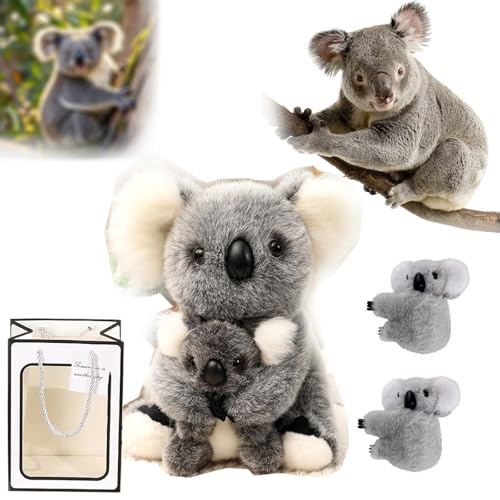Koaly - The Koaly Emotional Healing on Demand,Ultra-Soft Koalys Ai Plush Mimics The Matural Movements Like a Real Koala,Washable Sensory Comfort,Loneliness Relief (Koala Mother and Child) von SiQiYu