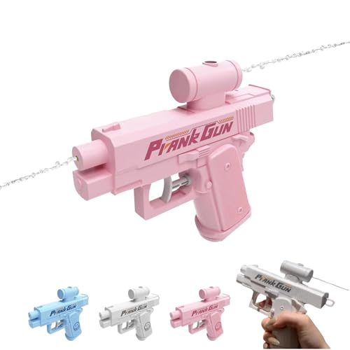Prank Water Gun,Water Gun Prank,Can Spray from Front and Back (1, Pink) von SiQiYu