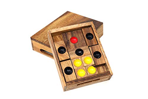 Setting Sun: Gleitblock-Rätsel aus Holz: Schiebespiel - Denkspiel - Knobelspiel - Geduldspiel aus Holz Knobelspiele für Erwachsene Geschicklichkeitsspiele Erwachsene Strategiespiel Logikspiel Setting Sun: Gleitblock-Rätsel aus Holz: Schiebespiel - Denkspiel - Knobelspiel - Geduldspiel aus Holz Knobelspiele für Erwachsene Geschicklichkeitsspiele Erwachsene Strategiespiel Logikspiel von SiamMandalay