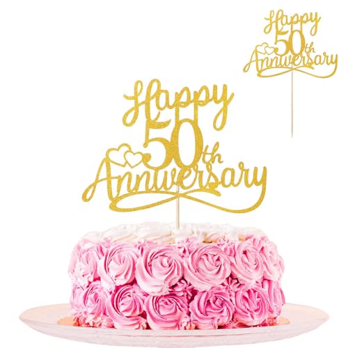 Sibba 50th Glitzer Tortendeko Happy Kuchen Deko Cake Topper Gold Geburtstagstorte Kuchendeko Cupcake Toppers Hochzeitstag Jubiläen Geburtstagsfeier Geburstagstorte Party Frauen Männer Tortenstecker Sibba 50th Glitzer Tortendeko Happy Kuchen Deko Cake Topper Gold Geburtstagstorte Kuchendeko Cupcake Toppers Hochzeitstag Jubiläen Geburtstagsfeier Geburstagstorte Party Frauen Männer Tortenstecker von Sibba