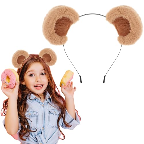 Sibba Bärenohren Stirnband Niedliche Stirnbänder Tierkappen bewegliches Haarband Weiches Make-up Stirnband Kostüme Haarschmuck Passend für Frauen Mädchen Party Fotografieren Gesicht Waschen Cosplay Sibba Bärenohren Stirnband Niedliche Stirnbänder Tierkappen bewegliches Haarband Weiches Make-up Stirnband Kostüme Haarschmuck Passend für Frauen Mädchen Party Fotografieren Gesicht Waschen Cosplay von Sibba