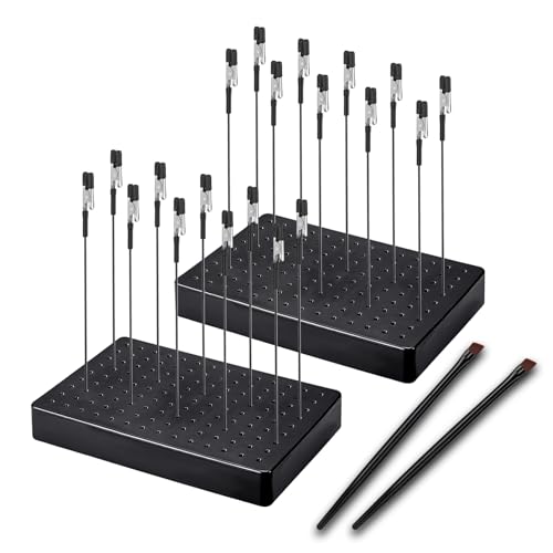 Siblaies Modellbau zubehör, 20 x Farben Standfuß, 2 Bürste und 2 Widerlager. Robuste und stabile Dritte Hand Krokodilklemmen. Ideal für Modellierung, Airbrush Werkzeug und Helfende Hand Löten. Siblaies Modellbau zubehör, 20 x Farben Standfuß, 2 Bürste und 2 Widerlager. Robuste und stabile Dritte Hand Krokodilklemmen. Ideal für Modellierung, Airbrush Werkzeug und Helfende Hand Löten. von Siblaies