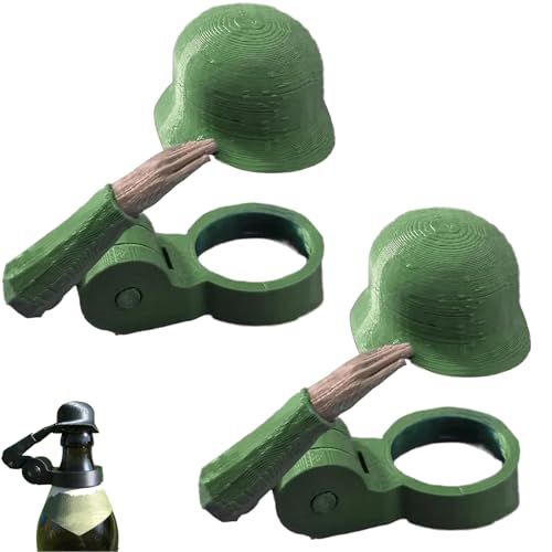 Siebkorb Bierflaschen Helm Bierhelm, Soldat Salut Flaschenverschluss Bierflasche Helm, Dekorative BierflaschenverschlüSse FüR Handwerk, Grillparty, Bar, Veteranen Siebkorb Bierflaschen Helm Bierhelm, Soldat Salut Flaschenverschluss Bierflasche Helm, Dekorative BierflaschenverschlüSse FüR Handwerk, Grillparty, Bar, Veteranen von Siebkorb