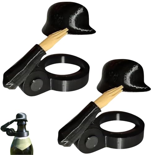 Siebkorb Bierflaschen Helm Bierhelm, Soldat Salut Flaschenverschluss Bierflasche Helm, Dekorative BierflaschenverschlüSse FüR Handwerk, Grillparty, Bar, Veteranen Siebkorb Bierflaschen Helm Bierhelm, Soldat Salut Flaschenverschluss Bierflasche Helm, Dekorative BierflaschenverschlüSse FüR Handwerk, Grillparty, Bar, Veteranen von Siebkorb