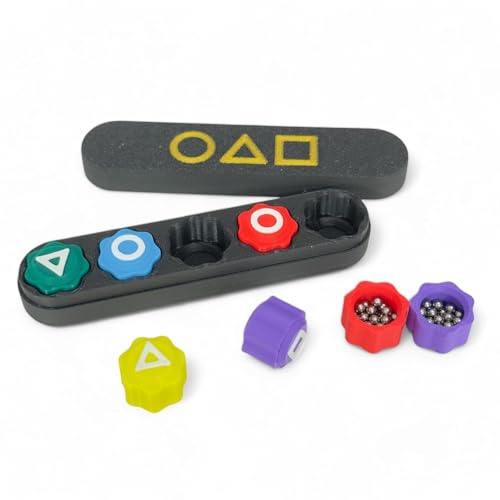 Squid Gonggi Korean Game 2 Spiel 2025 Neu Erhöhen das Gewicht Gonggi Stones Set Gonggi Koreanisches Traditionelles Spielspiel Jebi Chagi, Gonggi Steine Biseokchigi (Gonggi 2) von Siebkorb