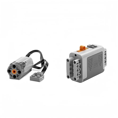 Siellmy Technik Power Functions Set für Technic Autos, Technik M Motor und Batteriebox Kompatibel mit Lego Technic 8881 8883 8293 Siellmy Technik Power Functions Set für Technic Autos, Technik M Motor und Batteriebox Kompatibel mit Lego Technic 8881 8883 8293 von Siellmy