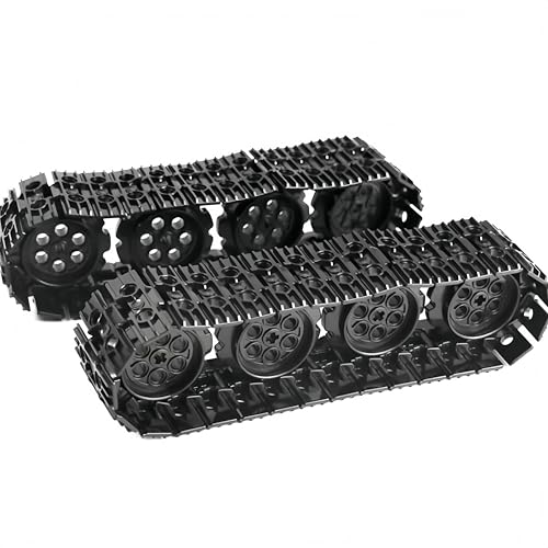 Siellmy Technik Verbindungen und Kettenrad Ersatzteile Set, 88 Stück Technik Kettenglieder und Räder Raupe Glied Lauffläche Raupenkette Klemmbausteine Siellmy Technik Verbindungen und Kettenrad Ersatzteile Set, 88 Stück Technik Kettenglieder und Räder Raupe Glied Lauffläche Raupenkette Klemmbausteine von Siellmy