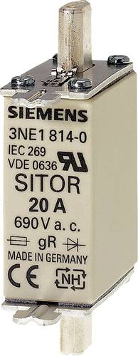 Siemens 3NE18150 Sicherungseinsatz Sicherungsgröße = 0 25A 690V 1St. von Siemens