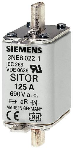 Siemens 3NE80031 Sicherungseinsatz Sicherungsgröße = 0 35A 690V 1St. von Siemens