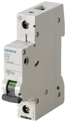 Siemens 5SL41026 5SL4102-6 Leitungsschutzschalter 1polig 2A 230 V, 400V von Siemens
