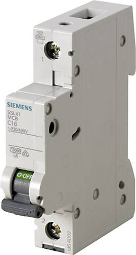 Siemens 5SL4102-7 Leitungsschutzschalter 1polig 2A 230 V, 400V von Siemens