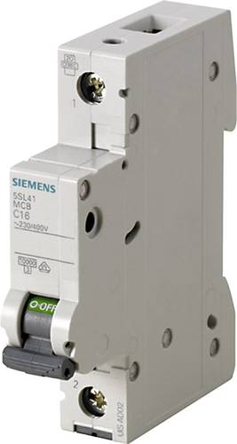 Siemens 5SL4116-6 Leitungsschutzschalter 1polig 16A 230 V, 400V von Siemens