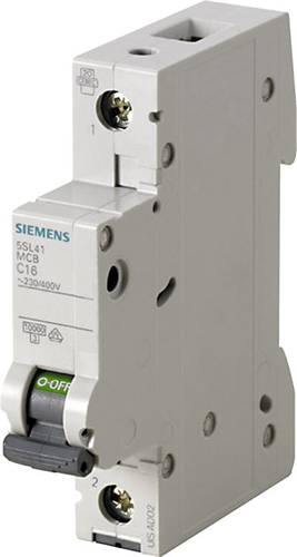 Siemens 5SL4125-6 Leitungsschutzschalter 1polig 25A 230 V, 400V von Siemens