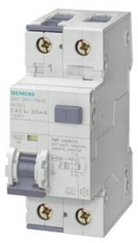 Siemens 5SU13544KK40 FI-Schutzschalter/Leitungsschutzschalter 40A 0.03A 230V von Siemens