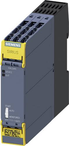 Siemens 3SK1111-1AB30 3SK11111AB30 Sicherheitsschaltgerät 24 V/DC, 24 V/AC Nennstrom 5A von Siemens