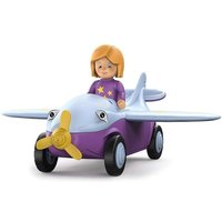 SIKU 0109 - Toddys, Conny Cloudy, Spielzeugauto mit Rückziehmotor und Spielfigur, lila/hellblau von SIKU