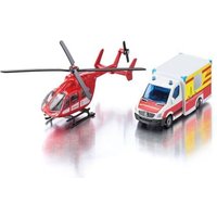SIKU 1748 - Mercedes-Benz Rettungswagen und Helikopter, SIKU SUPER SIKU 1748 - Mercedes-Benz Rettungswagen und Helikopter, SIKU SUPER von Sieper GmbH