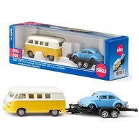 SIKU 2567 - VW T1 mit Anhänger und VW Käfer, SIKU SUPER SIKU 2567 - VW T1 mit Anhänger und VW Käfer, SIKU SUPER von Sieper GmbH