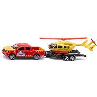 Siku 2570 - Nissan Navara mit Helikopter, Mountain Rescue, rot/gelb, 250x75x61mm Siku 2570 - Nissan Navara mit Helikopter, Mountain Rescue, rot/gelb, 250x75x61mm von Sieper GmbH