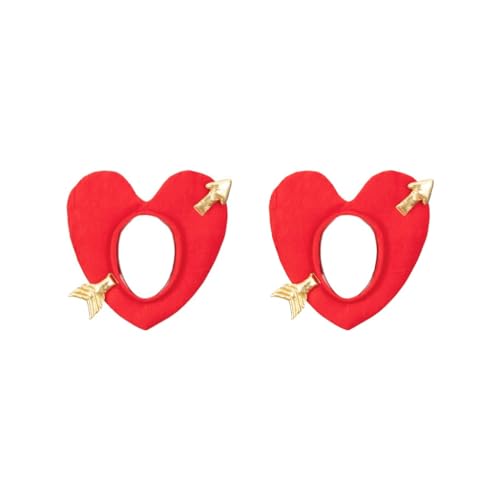 Siepificius 2er-Set Amor-Pfeil-Hut, rotes Plüschherz, Partyhut für Valentinstag, Verkleidungsdekoration Siepificius 2er-Set Amor-Pfeil-Hut, rotes Plüschherz, Partyhut für Valentinstag, Verkleidungsdekoration von Siepificius