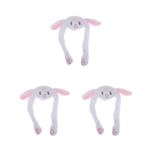 Siepificius 3 Set Uni Plüsch Weich Cartoon Niedlich Kaninchen Ohrenschützer Schal Hut Wintermütze Siepificius 3 Set Uni Plüsch Weich Cartoon Niedlich Kaninchen Ohrenschützer Schal Hut Wintermütze von Siepificius