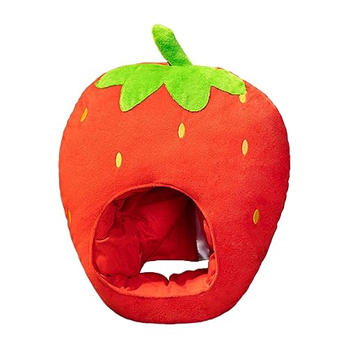 Siepificius Erdbeerhut, Kopfbedeckung, Dekoration, Kostüm, Hut für Maskerade, Urlaub, Damen und Herren Siepificius Erdbeerhut, Kopfbedeckung, Dekoration, Kostüm, Hut für Maskerade, Urlaub, Damen und Herren von Siepificius