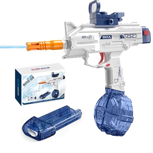 Siereolly Wasserpistole Elektrisch für Erwachsene und Kinder,Automatische Wasserpistole Mit Großer Reichweite,Wasserpistolen Wasserspritzpistolen Große Kapazität Sommer Spielzeug Siereolly Wasserpistole Elektrisch für Erwachsene und Kinder,Automatische Wasserpistole Mit Großer Reichweite,Wasserpistolen Wasserspritzpistolen Große Kapazität Sommer Spielzeug von Siereolly