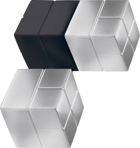 Sigel Neodym Magnet C20  Super-Strong  (B x H x T) 20 x 20 x 20mm Würfel Silber 2 St. BA706 von Sigel