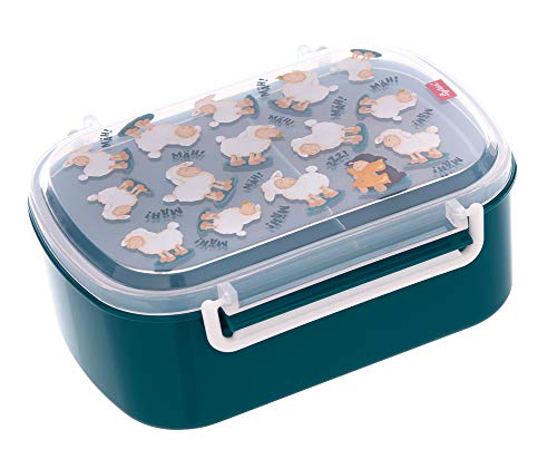 SIGIKID 25134 Brotzeitbox Farm OnTour Lunchbox BPA-frei Mädchen und Jungen empfohlen ab 2 Jahren blaub SIGIKID 25134 Brotzeitbox Farm OnTour Lunchbox BPA-frei Mädchen und Jungen empfohlen ab 2 Jahren blaub von Sigikid