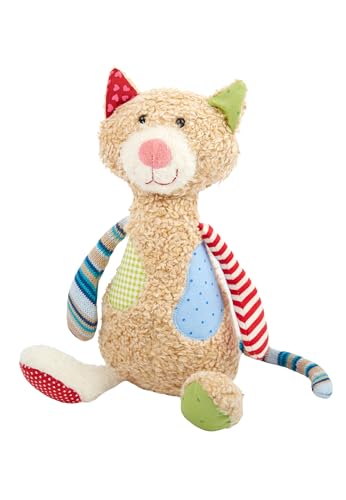 SIGIKID 38370 Katze Patchwork Sweety Mädchen und Jungen Kuscheltier empfohlen ab Geburt mehrfarbig SIGIKID 38370 Katze Patchwork Sweety Mädchen und Jungen Kuscheltier empfohlen ab Geburt mehrfarbig von Sigikid