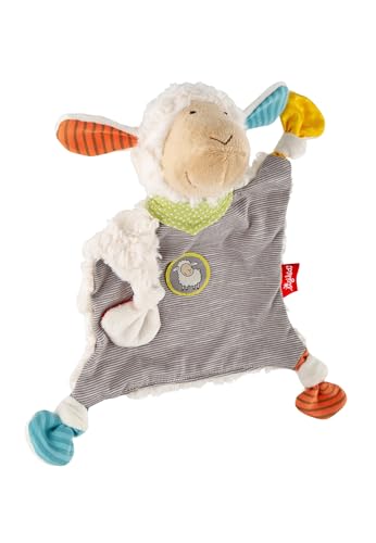 SIGIKID 39240 Schnuffeltuch Schaf Kuscheltuch Mädchen und Jungen Babyspielzeug empfohlen ab Geburt mehrfarbig SIGIKID 39240 Schnuffeltuch Schaf Kuscheltuch Mädchen und Jungen Babyspielzeug empfohlen ab Geburt mehrfarbig von Sigikid