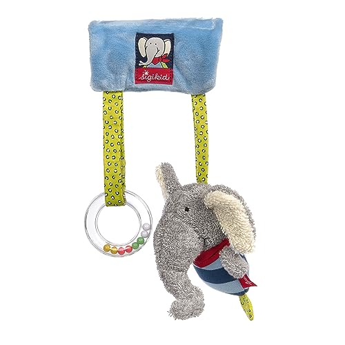 SIGIKID 39478 Anhänger Lolo Lombardo On Tour Mädchen und Jungen Babyspielzeug empfohlen ab Geburt blau/grün von Sigikid