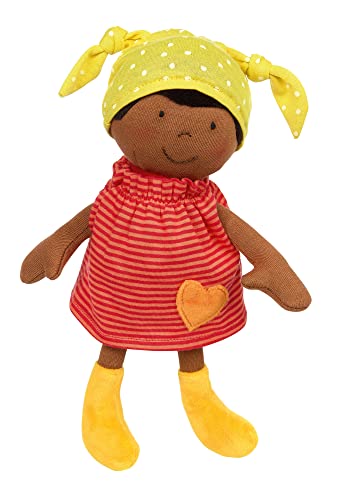 SIGIKID 39650 Puppe Brenda Bilipup, Stoffpuppe mit Kleidchen zum An- und Ausziehen, Kuschelpuppe, Einschlafhilfe, spielen, schmusen, für Babys & Kinder ab 6 Monaten, Rot 25 cm SIGIKID 39650 Puppe Brenda Bilipup, Stoffpuppe mit Kleidchen zum An- und Ausziehen, Kuschelpuppe, Einschlafhilfe, spielen, schmusen, für Babys & Kinder ab 6 Monaten, Rot 25 cm von Sigikid