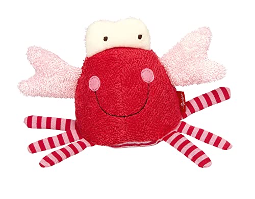 SIGIKID 39657 Badewannenspielzeug Krabbe, Stofftier für die Badewanne: Spiel & Spaß im Wasser beim Baden, für Kinder ab 12 Monaten, Rot/Krebs 12x18 cm SIGIKID 39657 Badewannenspielzeug Krabbe, Stofftier für die Badewanne: Spiel & Spaß im Wasser beim Baden, für Kinder ab 12 Monaten, Rot/Krebs 12x18 cm von Sigikid