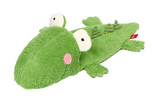 SIGIKID 39659 Badewannenspielzeug Krokodil, Stofftier für die Badewanne: Spiel & Spaß im Wasser beim Baden, für Kinder ab 12 Monaten, Grün/Krokodil 30x15 cm SIGIKID 39659 Badewannenspielzeug Krokodil, Stofftier für die Badewanne: Spiel & Spaß im Wasser beim Baden, für Kinder ab 12 Monaten, Grün/Krokodil 30x15 cm von Sigikid