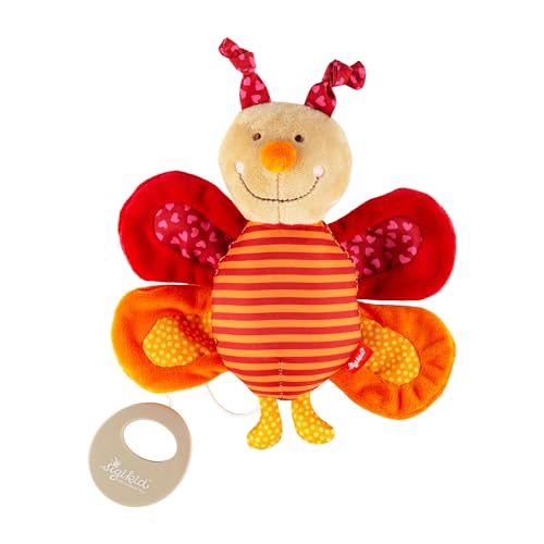 SIGIKID 40318 Spieluhr Schmetterling Musik Mädchen Babyspielzeug empfohlen ab Geburt mehrfarbig von Sigikid