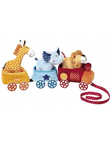 SIGIKID 41083 Safari-Zug Soft PlayQ Mädchen und Jungen Babyspielzeug empfohlen ab 3 Monaten mehrfarbig SIGIKID 41083 Safari-Zug Soft PlayQ Mädchen und Jungen Babyspielzeug empfohlen ab 3 Monaten mehrfarbig von Sigikid