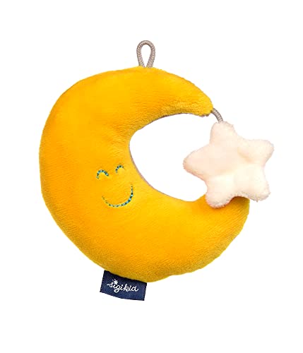 SIGIKID 42446 Greifling Mond Blue Mädchen und Jungen Babyspielzeug empfohlen ab 3 Monaten gelb von Sigikid