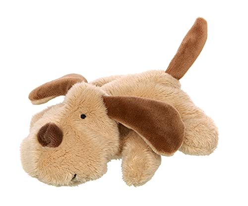 SIGIKID 42590 Mini Hund Cuddly Gadgets Mädchen und Jungen Babyspielzeug empfohlen ab Geburt beige/braun von Sigikid