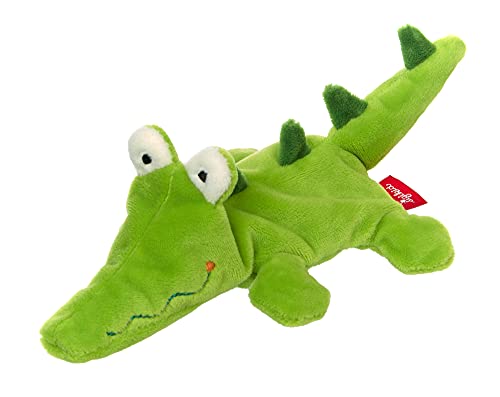SIGIKID 42591 Mini Kroko Cuddly Gadgets Mädchen und Jungen Babyspielzeug empfohlen ab Geburt grün von Sigikid