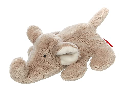 SIGIKID 42592 Mini Elefant Cuddly Gadgets Mädchen und Jungen Babyspielzeug empfohlen ab Geburt grau von Sigikid