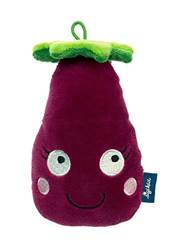 SIGIKID 42609 Greifling Aubergine Blue Mädchen Babyspielzeug empfohlen ab 3 Monaten aubergine/grün von Sigikid