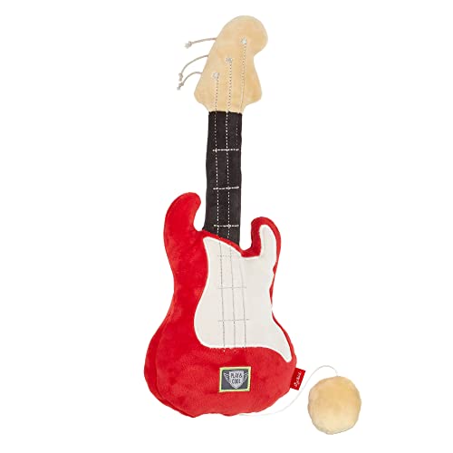 SIGIKID 42636 Rassel Gitarre Play & Cool Mädchen und Jungen Babyspielzeug empfohlen ab Geburt rot/mehrfarbig von Sigikid