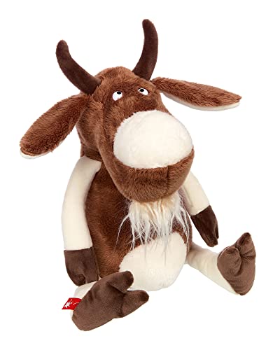 SIGIKID 42830 Kuscheltier Ziege Borty Boss, Country Crunchy Plüschfigur, Charakter Stofftier zum Sammeln, Spielen, Kuscheln, für Kinder ab 12 Monaten, Braun-Weiß/Ziege 32 cm SIGIKID 42830 Kuscheltier Ziege Borty Boss, Country Crunchy Plüschfigur, Charakter Stofftier zum Sammeln, Spielen, Kuscheln, für Kinder ab 12 Monaten, Braun-Weiß/Ziege 32 cm von Sigikid