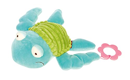 SIGIKID 42963 Aktiv-Greifling Schildkröte, PlayQ Lernspielzeug, mit Beißring Knisterfolie Glöckchen: greifen, spielen, lernen, für Babys ab 3 Monaten, Schildkröte/Blau 16 x 10 cm SIGIKID 42963 Aktiv-Greifling Schildkröte, PlayQ Lernspielzeug, mit Beißring Knisterfolie Glöckchen: greifen, spielen, lernen, für Babys ab 3 Monaten, Schildkröte/Blau 16 x 10 cm von Sigikid