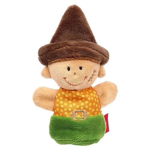 SIGIKID 43005 Fingerpuppe Räuber, Plüschpuppe zum Auf-die-Finger-stecken, Rollenspiel, Geschichten erzählen, Spielen, für Kinder ab 6 Monaten, Räuber/Mehrfarbig 10 cm SIGIKID 43005 Fingerpuppe Räuber, Plüschpuppe zum Auf-die-Finger-stecken, Rollenspiel, Geschichten erzählen, Spielen, für Kinder ab 6 Monaten, Räuber/Mehrfarbig 10 cm von Sigikid