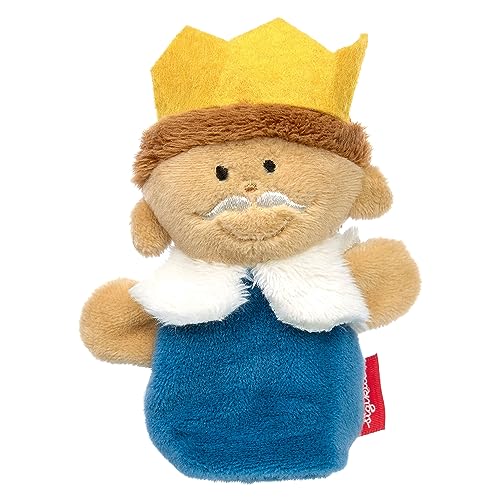 SIGIKID 43008 Fingerpuppe König, Plüschpuppe zum Auf-die-Finger-stecken, Rollenspiel, Geschichten erzählen, Spielen, für Kinder ab 6 Monaten, König/Blau 10 cm SIGIKID 43008 Fingerpuppe König, Plüschpuppe zum Auf-die-Finger-stecken, Rollenspiel, Geschichten erzählen, Spielen, für Kinder ab 6 Monaten, König/Blau 10 cm von Sigikid