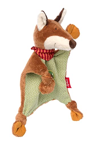 SIGIKID 39234 Schnuffeltuch Forest Fox Mädchen und Jungen Babyspielzeug empfohlen ab Geburt grün/braun SIGIKID 39234 Schnuffeltuch Forest Fox Mädchen und Jungen Babyspielzeug empfohlen ab Geburt grün/braun von Sigikid